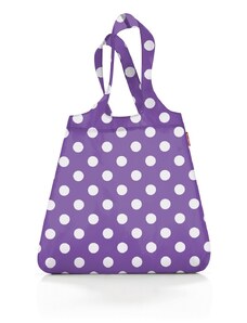 Reisenthel Skladacia taška Mini Maxi Shopper Dots white purple