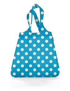 Reisenthel Skladacia taška Mini Maxi Shopper Dots white blue