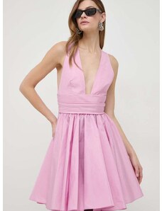 Šaty Pinko ružová farba, mini, áčkový strih, 102777.Y3LE