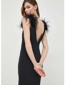 Šaty Pinko čierna farba, mini, priliehavá, 103086.A1JX