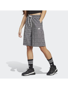 Nohavicová sukňa adidas Allover Graphic