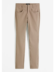 bonprix Bengalínové strečové nohavice "rovné", farba hnedá, rozm. 34