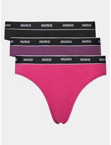Súprava 3 kusov klasických nohavičiek Hugo