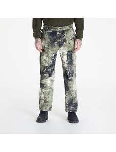 Pánske cargo pants Nike ACG Smith Summit Men's Allover Print Cargo Pants Oil Green/ Medium Olive/ Reflective Silv