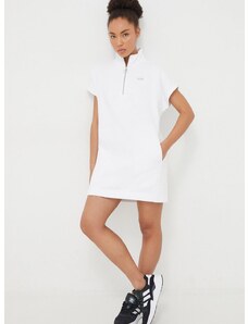 Šaty Dkny biela farba, mini, oversize, DP3D4826