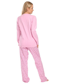 Dámske pyžamo Gina ružové (19141)