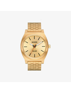 Pánske hodinky Nixon Time Teller Solar All Gold/ Black