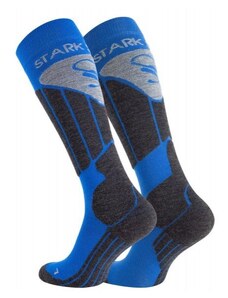 Stark Soul Lyžiarske a Snowboardové Ponožky so špeciálnou výplňou modré Modrá 35 - 38