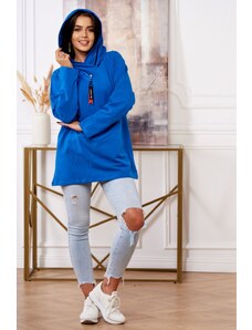 Fashionweek Mikina s kapucňou Oversized bavlnená K0160