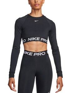 Tričko s dlhým rukávom Nike PRO DF 365 CROP LS fv5484-010 M