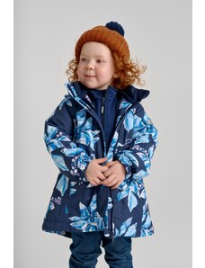 Dievčenská zimná bunda Reima Toki tmavo modrá
