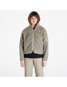 Dámska bunda Nike ACG "Arctic Wolf" Polartec Oversized Fleece Full-Zip Jacket Khaki/ Summit White