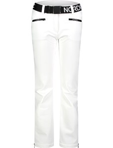Nordblanc Biele dámske softshellové lyžiarske nohavice PROFOUND