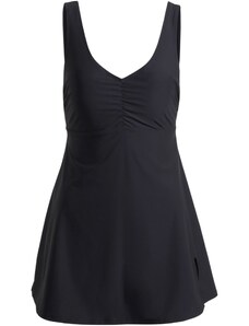 bonprix Sťahujúce kúpacie šaty, stredný tvarujúci efekt, farba čierna