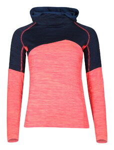 Women's quick-drying sweatshirt ALPINE PRO GORFA neon coral