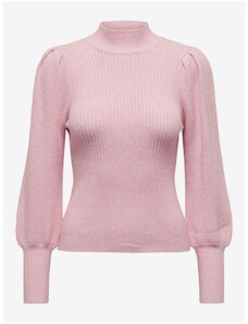 Light pink women's sweater ONLY Katia - Women