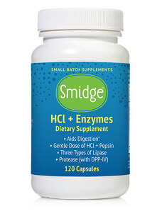 Smidge (US) Smidge HCL + enzýmy 120kps