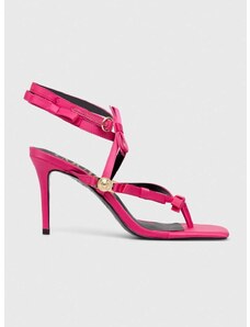 Sandále Versace Jeans Couture Emily ružová farba, 76VA3S74 ZS185 406