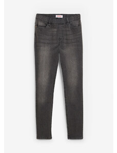 bonprix Strečové džínsové legíny, komfortné, farba čierna, rozm. 34