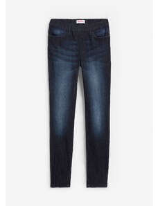 bonprix Strečové džínsové legíny, komfortné, farba modrá