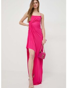 Šaty Pinko ružová farba, maxi, priliehavá, 103122.A17I