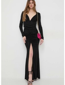 Šaty Pinko čierna farba, maxi, priliehavá, 102916.A1JS