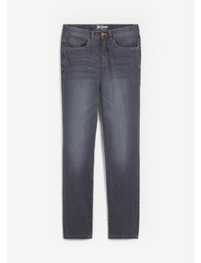 bonprix Ultra soft džínsy, rovné, Mid Waist, farba modrá
