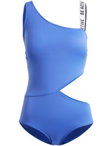 bonprix Jednodielne plavky z recyklovaného polyamidu, farba modrá