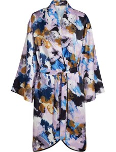 bonprix Kimono, dlhé, saténové, farba fialová, rozm. 36/38