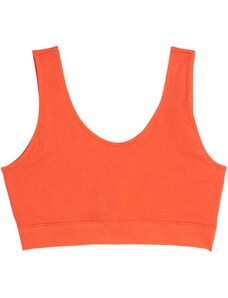 bonprix Športová podprsenka seamless, ľahká opora, farba oranžová, rozm. M