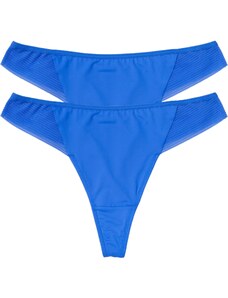 bonprix String nohavičky (2 ks), farba modrá
