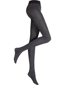 bonprix Jemné pančuchové nohavice 50den s melírovaným vzhľadom, farba šedá