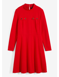 bonprix Džersejové šaty, farba červená, rozm. 34