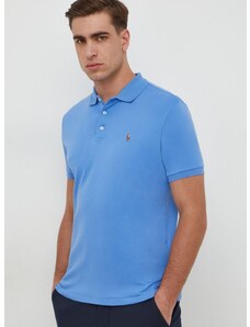 Bavlnené polo tričko Polo Ralph Lauren jednofarebný,710704319