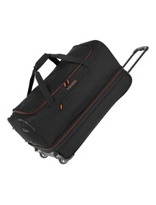 Travelite Basics Cestovná taška na kolieskach M 70 cm Čierna Rozšíriteľná