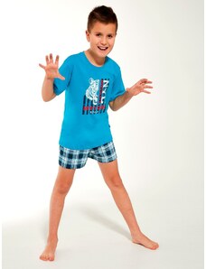 Pyjamas Cornette Kids Boy 281/109 Tiger 2 98-128 turquoise 055