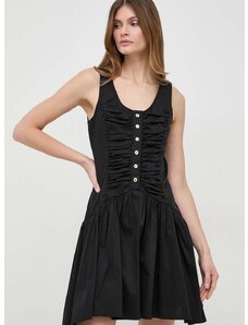 Šaty Pinko čierna farba, mini, áčkový strih, 103263.A1P2