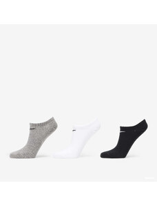 Pánske ponožky Nike Everyday Lightweight Training No-Show Socks 3-pairs Black/ White/ Grey