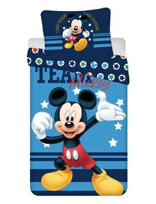 Jerry Fabrics Detské obliečky Mickey Mouse 06 140x200 70x90 cm 100% Bavlna