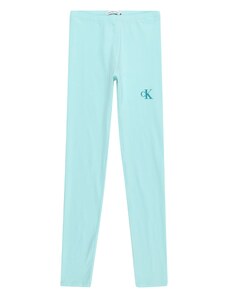 Calvin Klein Jeans Legíny modrozelená / svetlomodrá