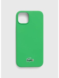 Puzdro na mobil Lacoste iPhone 15 Plus / 14 Plus 6.7" zelená farba