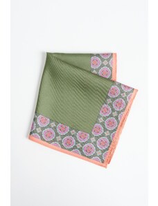 ALTINYILDIZ CLASSICS Men's Green Patterned Handkerchief