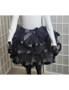 Dievčenská sukňa čierna