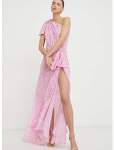 Šaty Pinko ružová farba, maxi, áčkový strih, 103265.A1LA