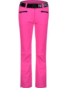 Nordblanc Ružové dámske softshellové lyžiarske nohavice PROFOUND