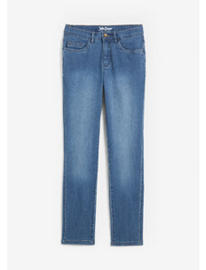 bonprix Komfort strečové džínsy Straight, farba modrá, rozm. 38