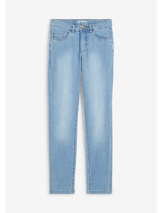 bonprix Komfort strečové džínsy Straight, farba modrá, rozm. 40