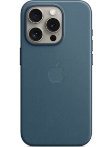 Apple FineWoven Kryt s MagSafe pre iPhone 15 Pro Pacific Blue, MT4Q3ZM/A