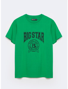 BIGSTAR BIG STAR Chlapčenské tričko bavlnené s potlačou zelené HOLGER 301 152