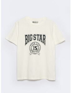 BIGSTAR BIG STAR Chlapčenské tričko s potlačou biele HOLGER 100 140